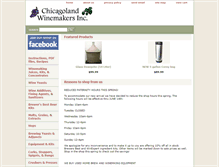 Tablet Screenshot of chicagolandwinemakers.com